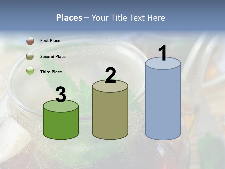 Wohlbefinden Arzneipflanze Entschlackung PowerPoint Template
