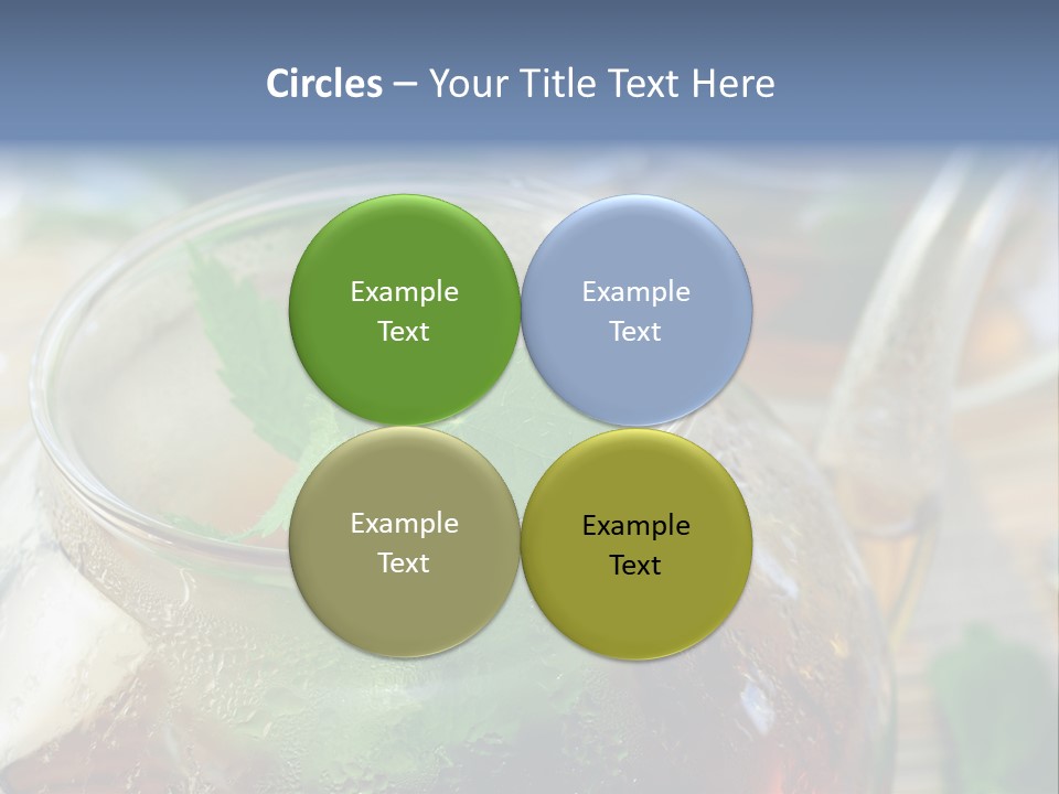 Wohlbefinden Arzneipflanze Entschlackung PowerPoint Template