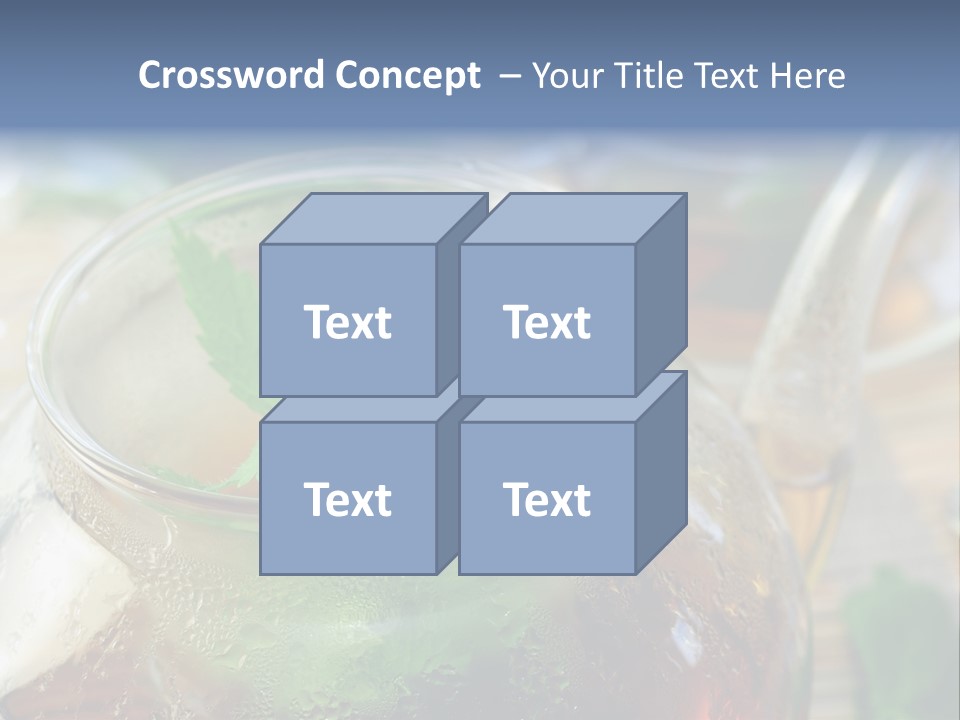 Wohlbefinden Arzneipflanze Entschlackung PowerPoint Template