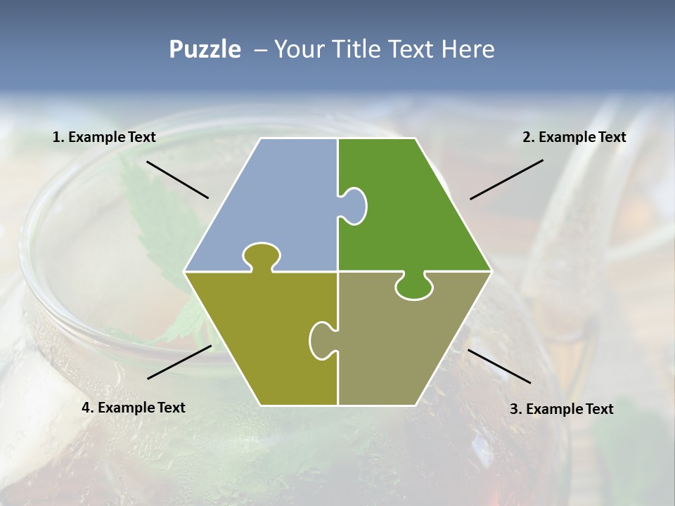 Wohlbefinden Arzneipflanze Entschlackung PowerPoint Template