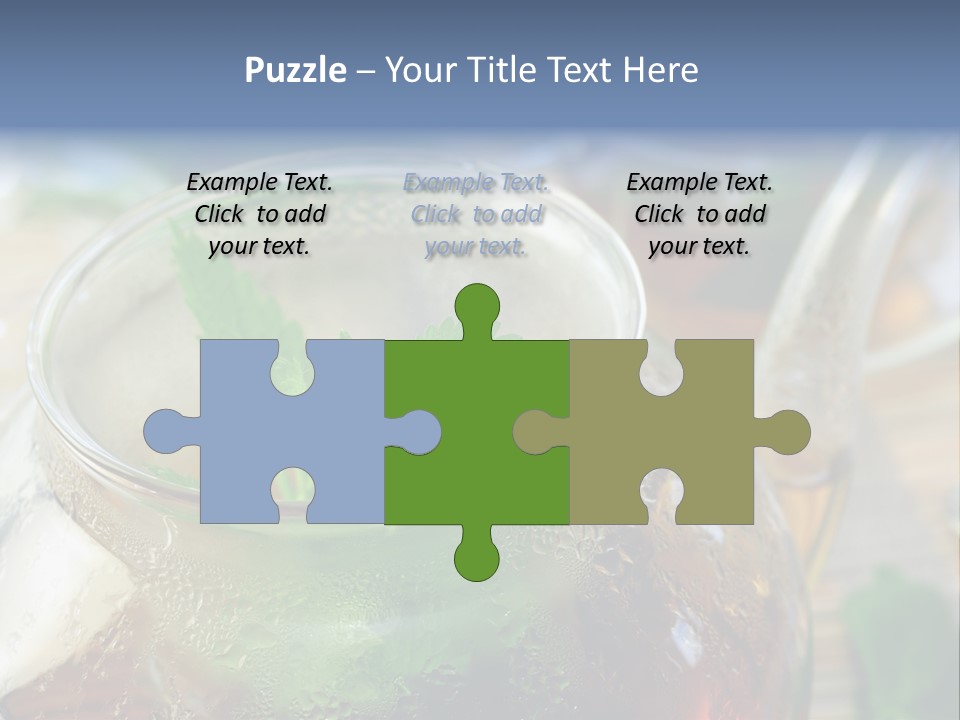 Wohlbefinden Arzneipflanze Entschlackung PowerPoint Template
