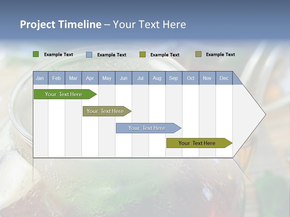 Wohlbefinden Arzneipflanze Entschlackung PowerPoint Template