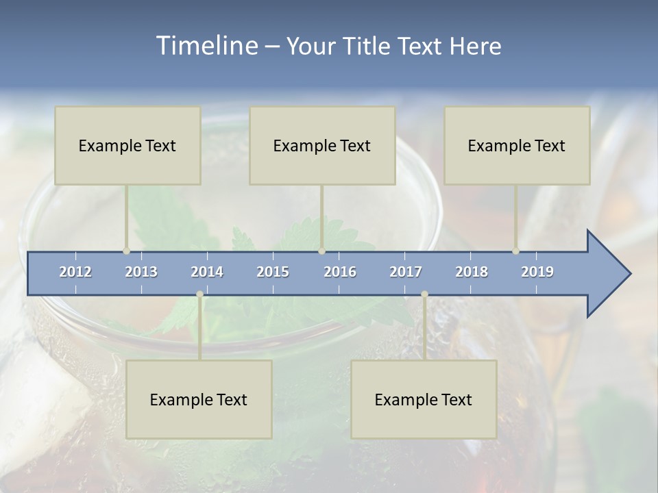 Wohlbefinden Arzneipflanze Entschlackung PowerPoint Template
