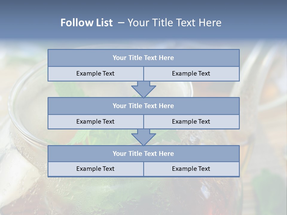 Wohlbefinden Arzneipflanze Entschlackung PowerPoint Template