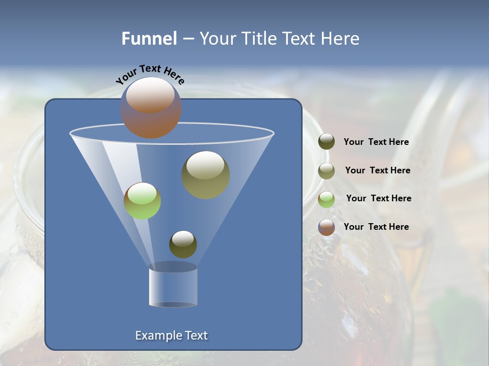Wohlbefinden Arzneipflanze Entschlackung PowerPoint Template