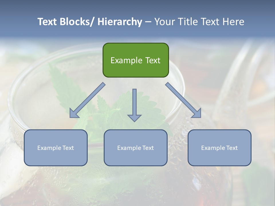 Wohlbefinden Arzneipflanze Entschlackung PowerPoint Template