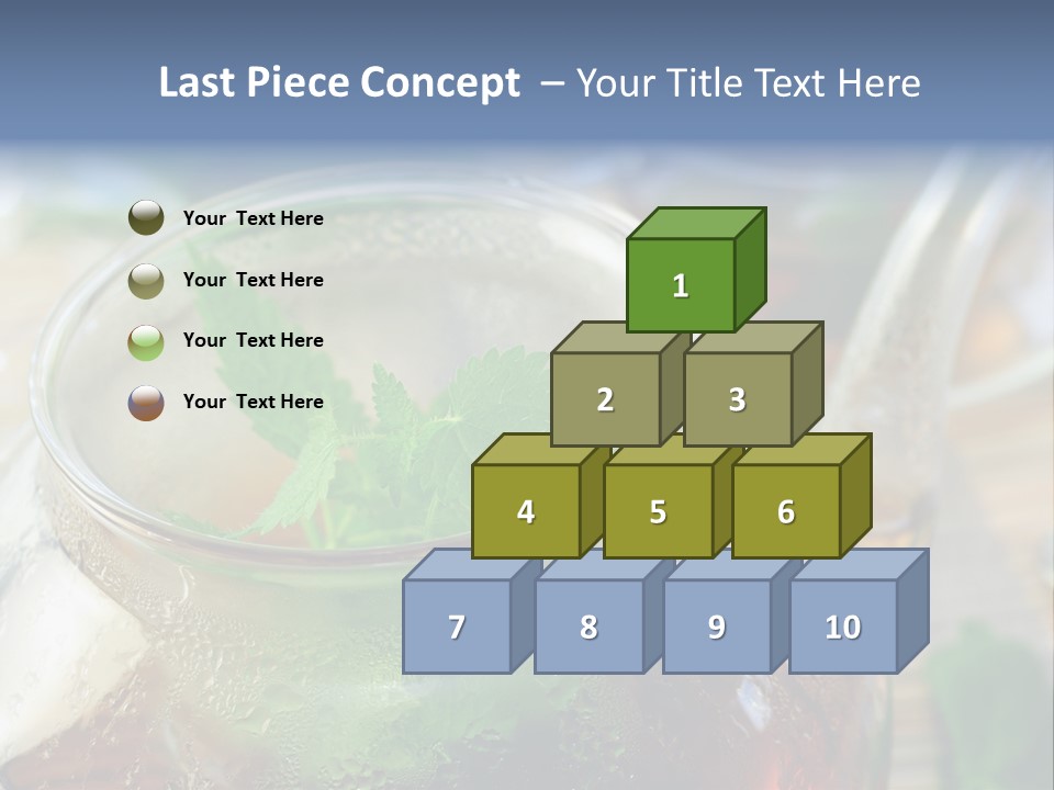 Wohlbefinden Arzneipflanze Entschlackung PowerPoint Template