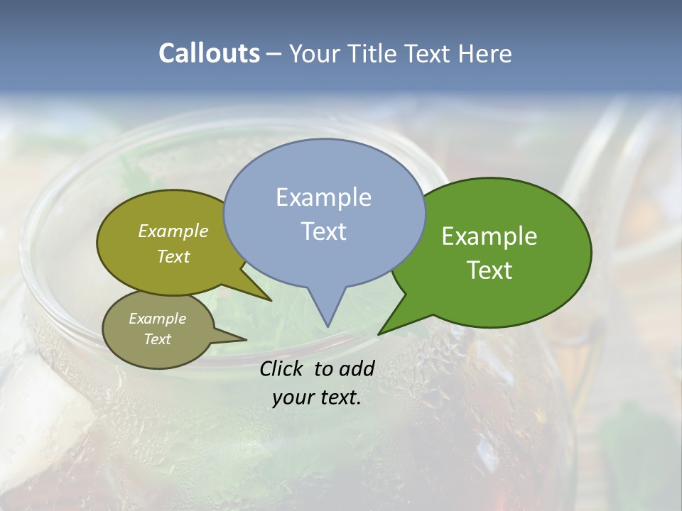 Wohlbefinden Arzneipflanze Entschlackung PowerPoint Template