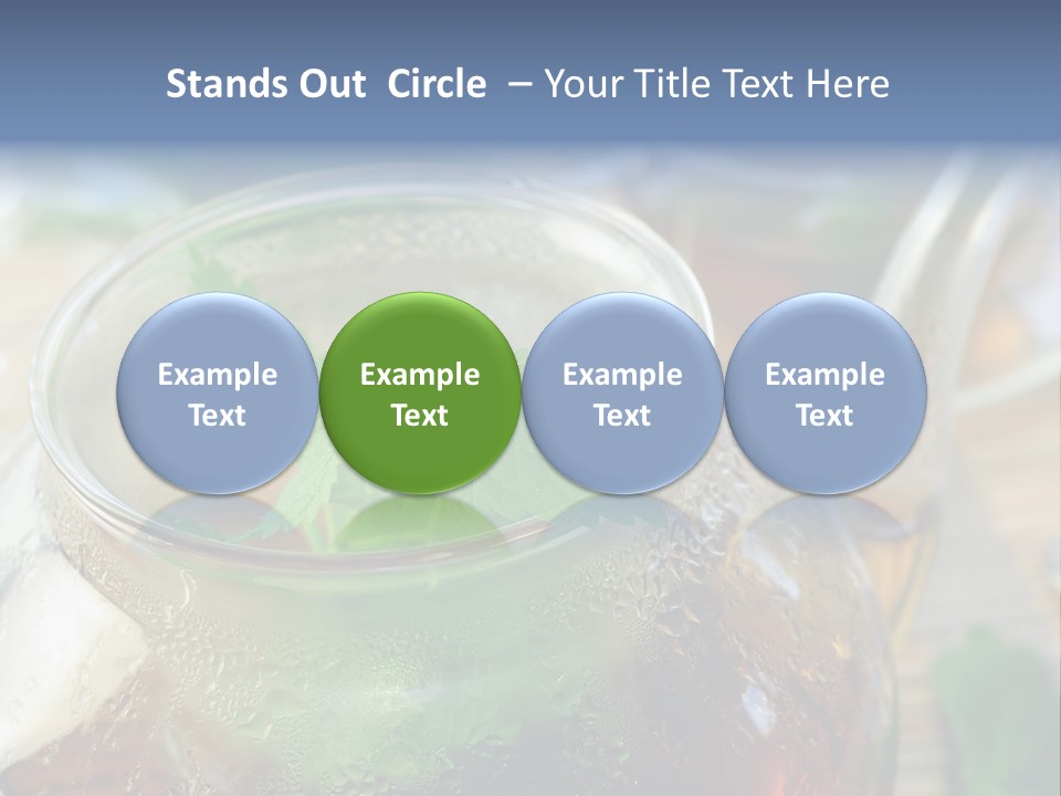 Wohlbefinden Arzneipflanze Entschlackung PowerPoint Template