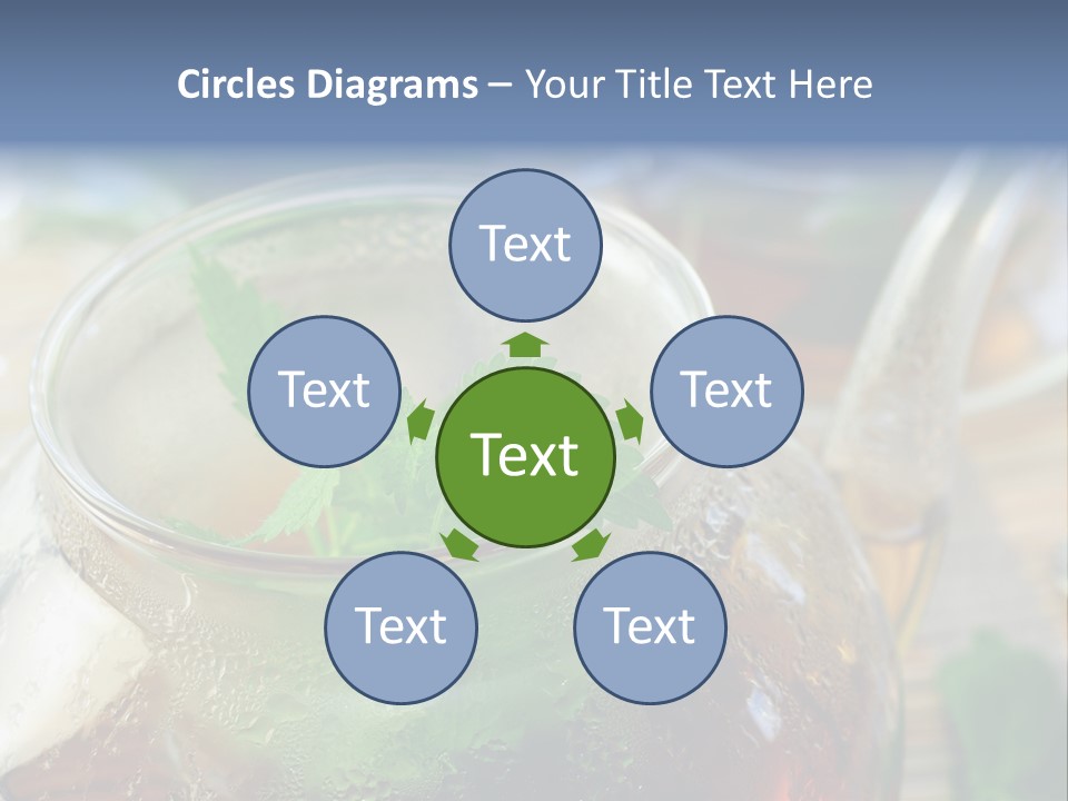 Wohlbefinden Arzneipflanze Entschlackung PowerPoint Template