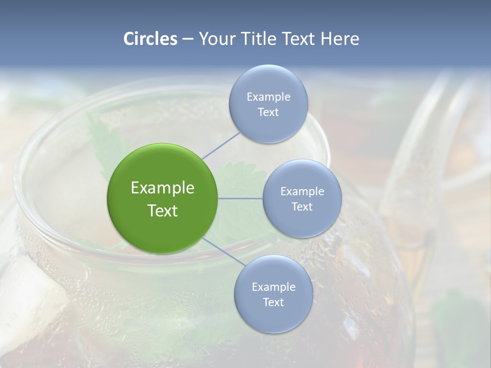 Wohlbefinden Arzneipflanze Entschlackung PowerPoint Template