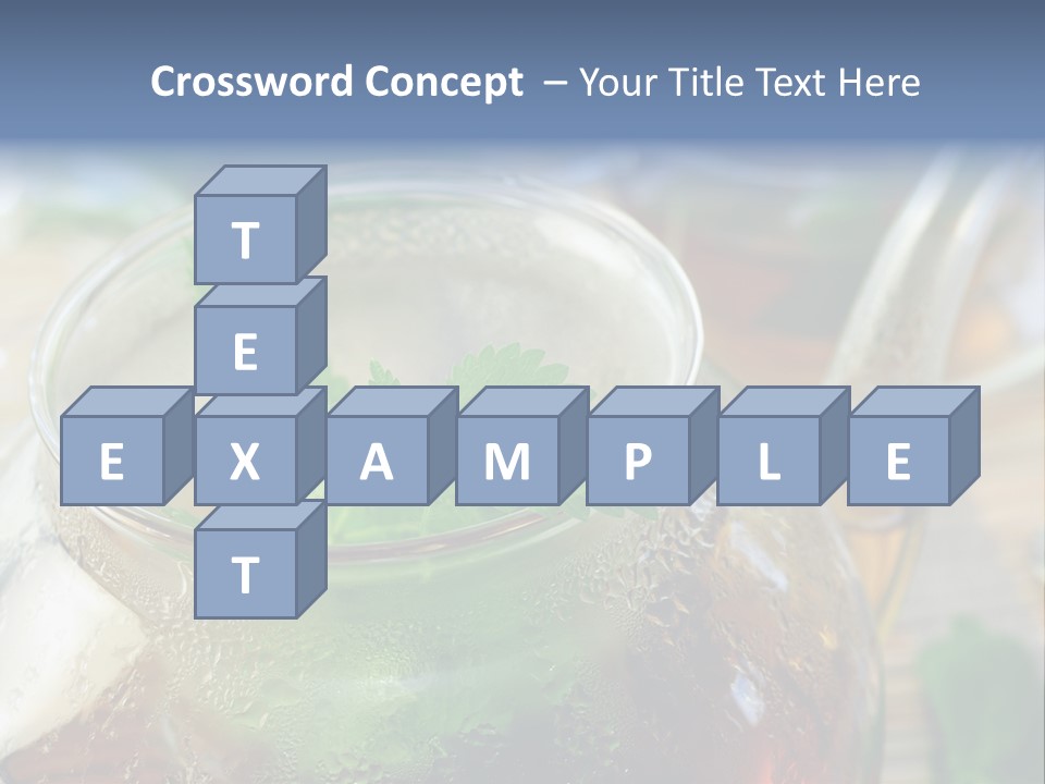 Wohlbefinden Arzneipflanze Entschlackung PowerPoint Template