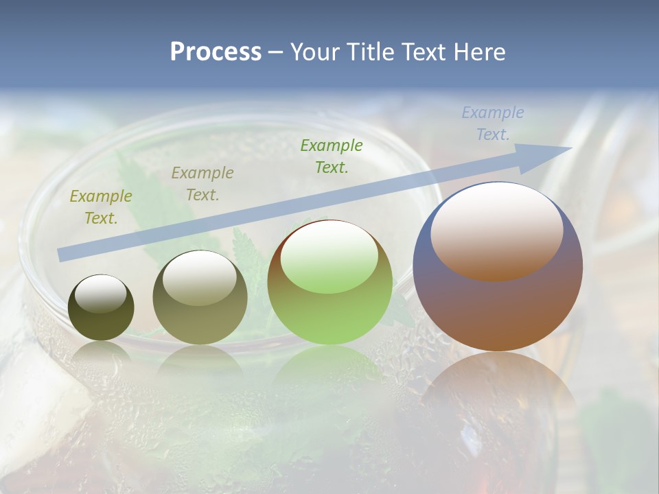 Wohlbefinden Arzneipflanze Entschlackung PowerPoint Template