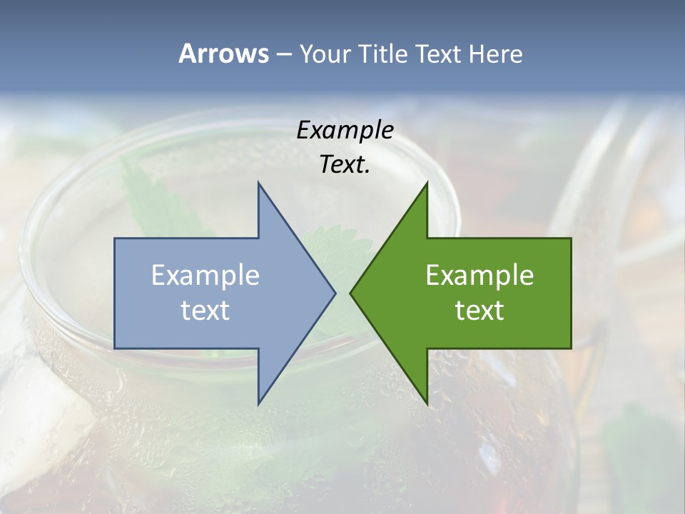 Wohlbefinden Arzneipflanze Entschlackung PowerPoint Template