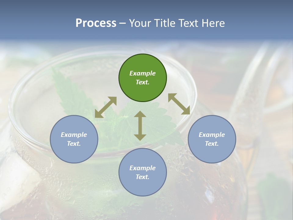Wohlbefinden Arzneipflanze Entschlackung PowerPoint Template