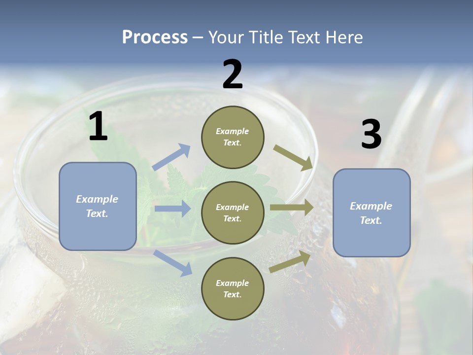 Wohlbefinden Arzneipflanze Entschlackung PowerPoint Template