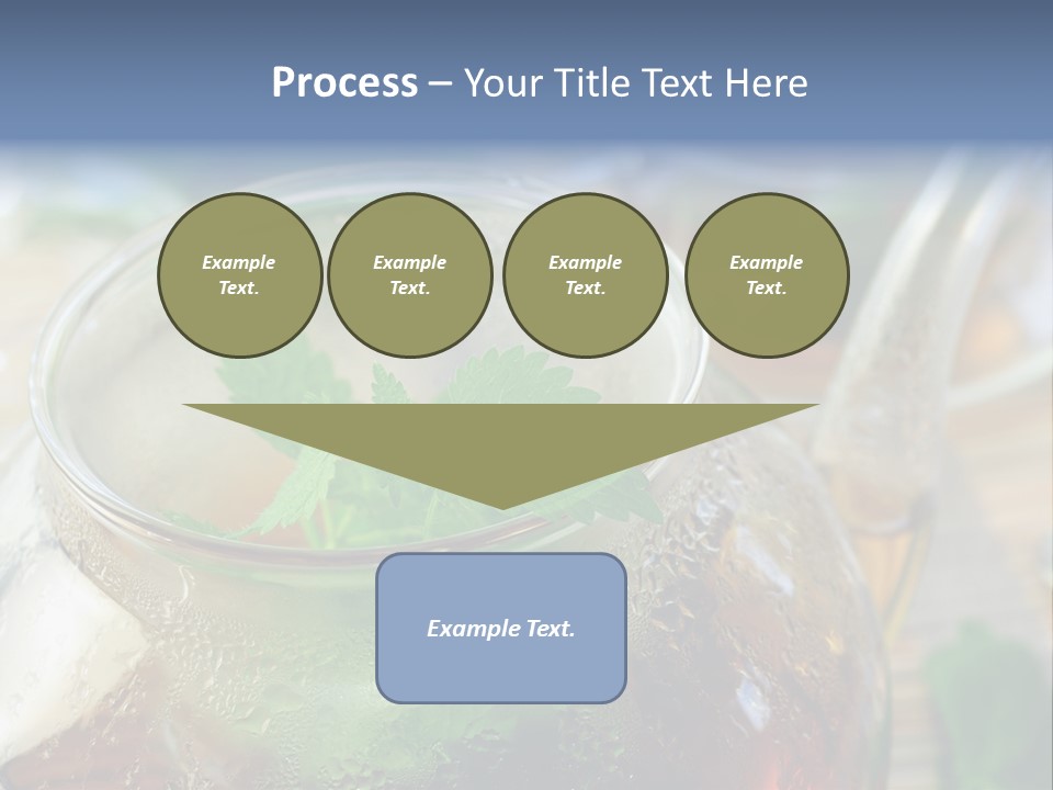 Wohlbefinden Arzneipflanze Entschlackung PowerPoint Template