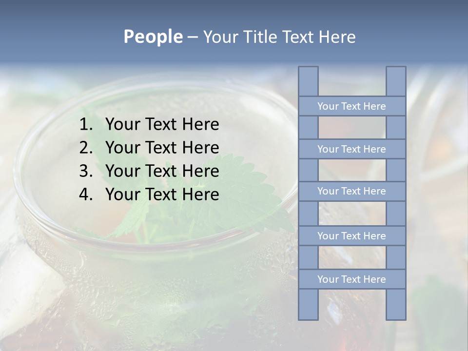 Wohlbefinden Arzneipflanze Entschlackung PowerPoint Template