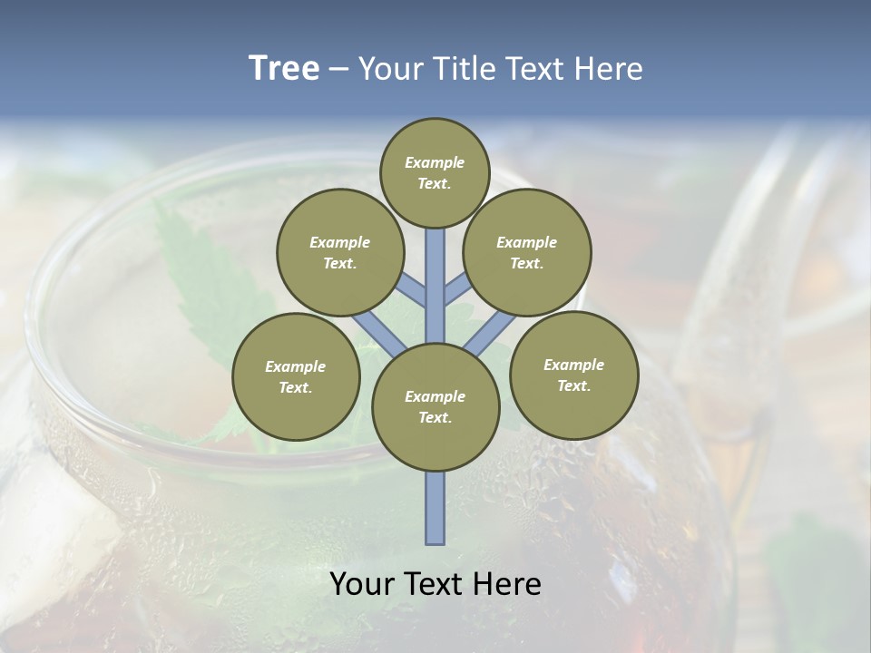 Wohlbefinden Arzneipflanze Entschlackung PowerPoint Template