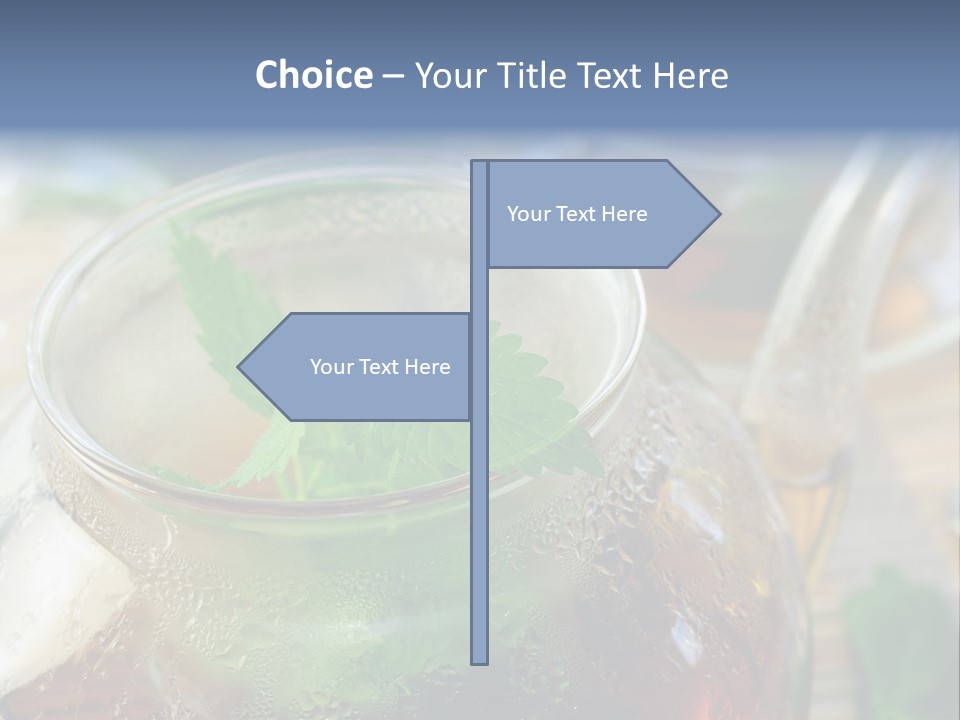 Wohlbefinden Arzneipflanze Entschlackung PowerPoint Template