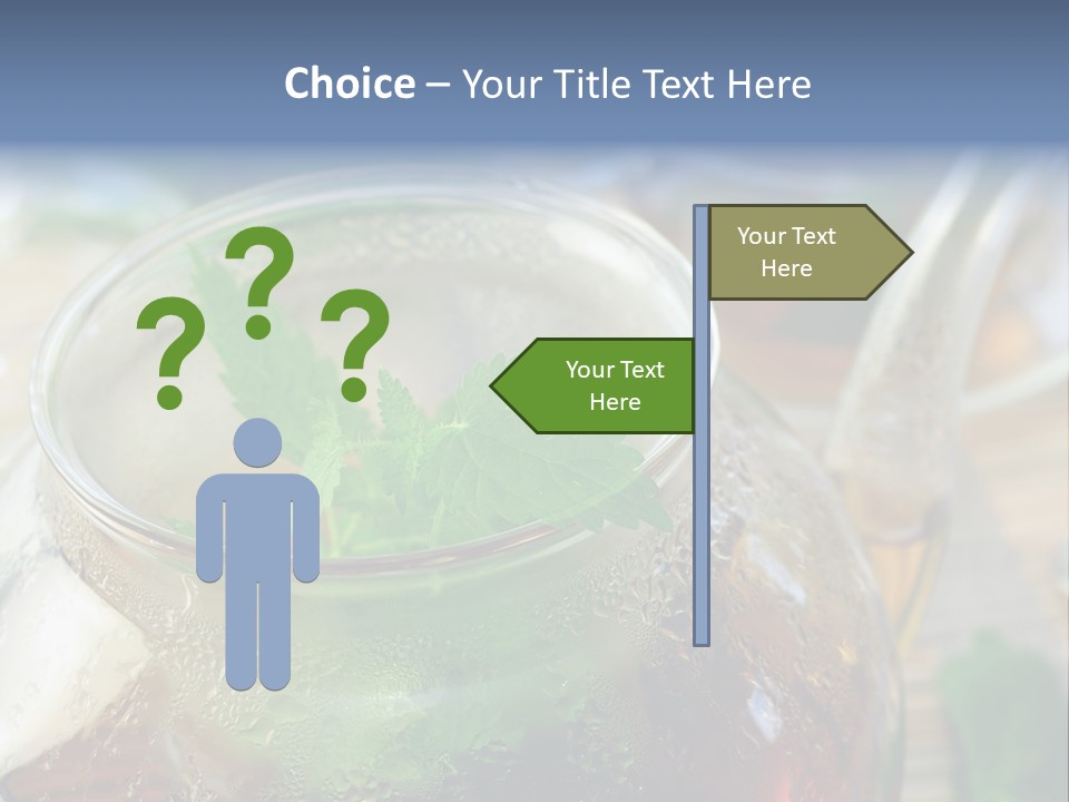 Wohlbefinden Arzneipflanze Entschlackung PowerPoint Template