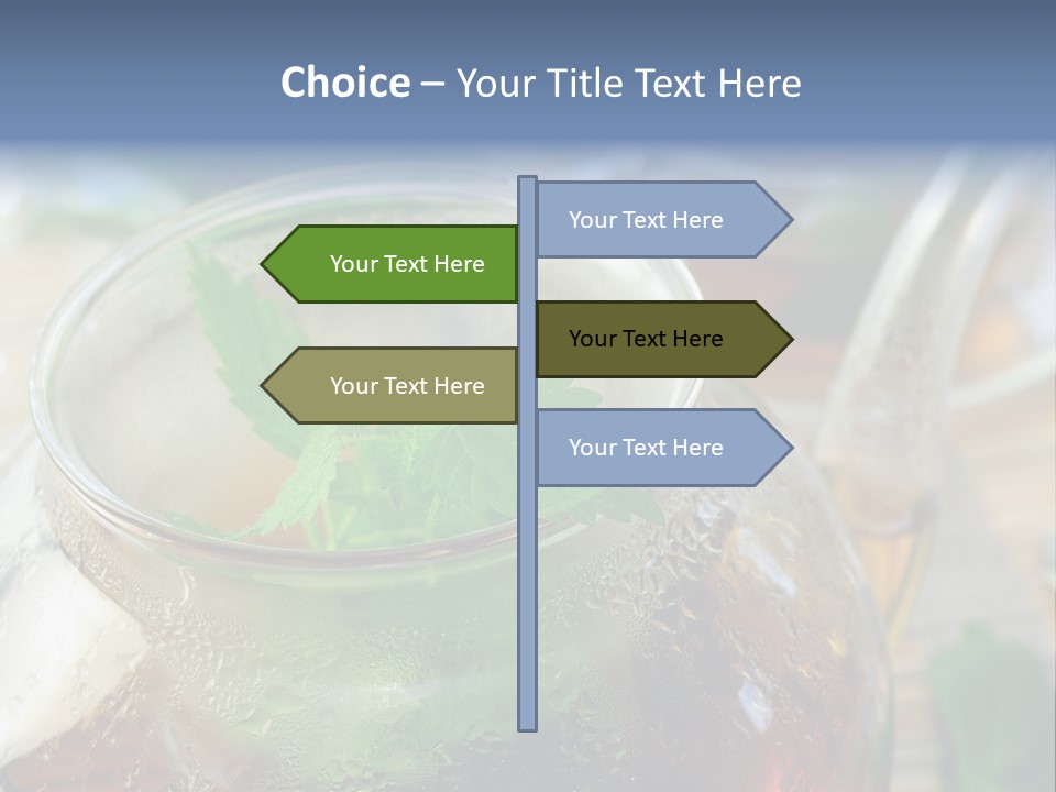 Wohlbefinden Arzneipflanze Entschlackung PowerPoint Template