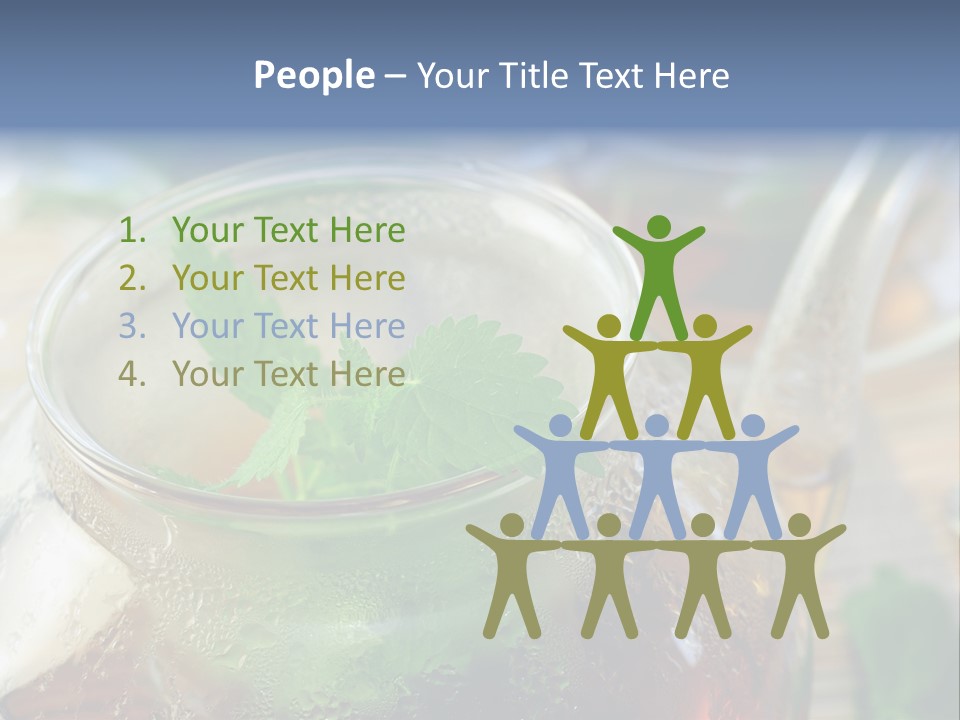 Wohlbefinden Arzneipflanze Entschlackung PowerPoint Template