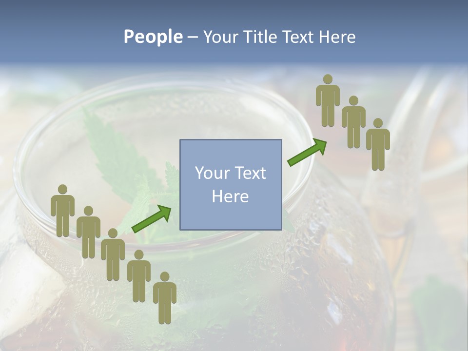 Wohlbefinden Arzneipflanze Entschlackung PowerPoint Template