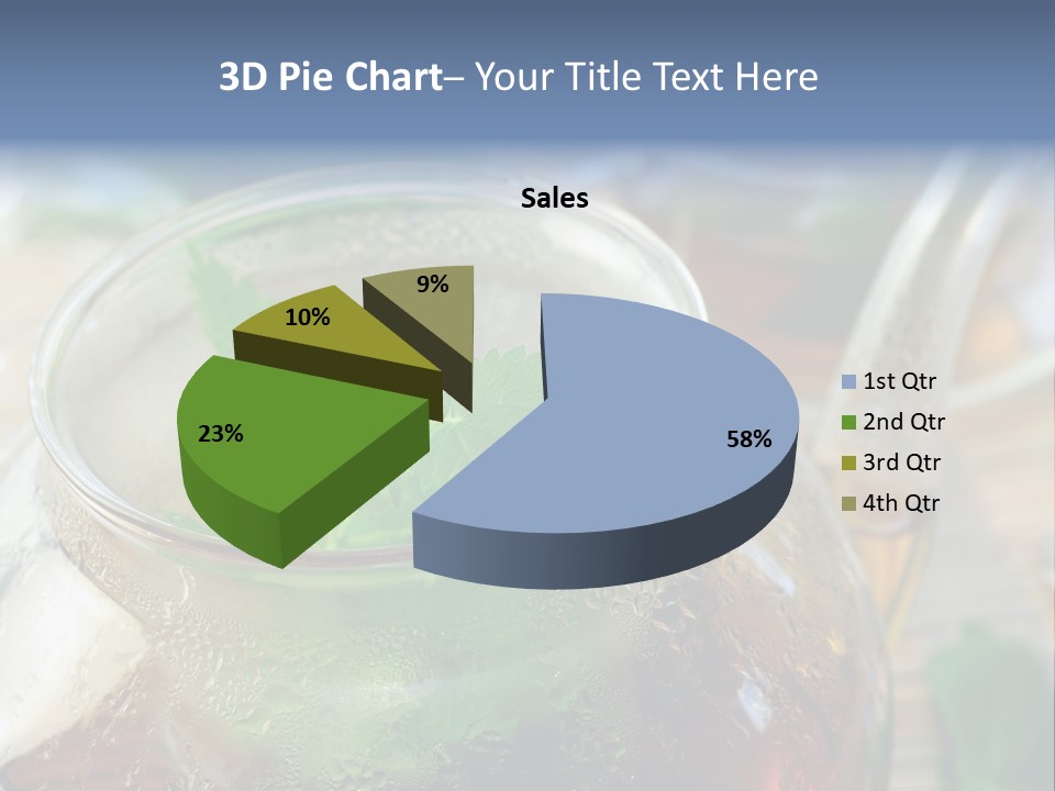 Wohlbefinden Arzneipflanze Entschlackung PowerPoint Template