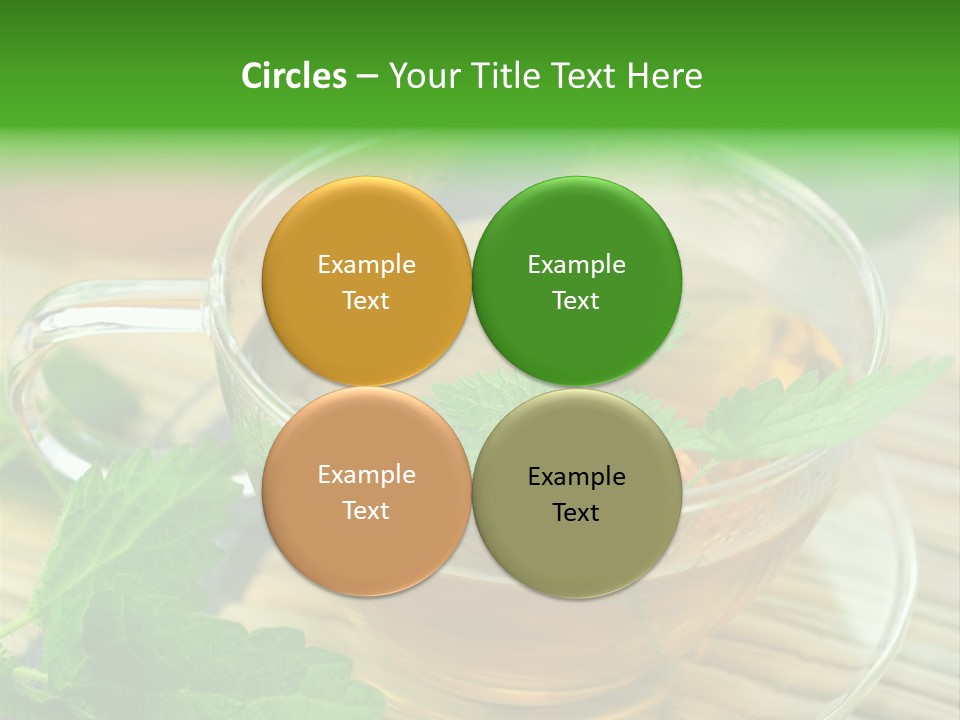 Tassen Heilend Entschlackung PowerPoint Template