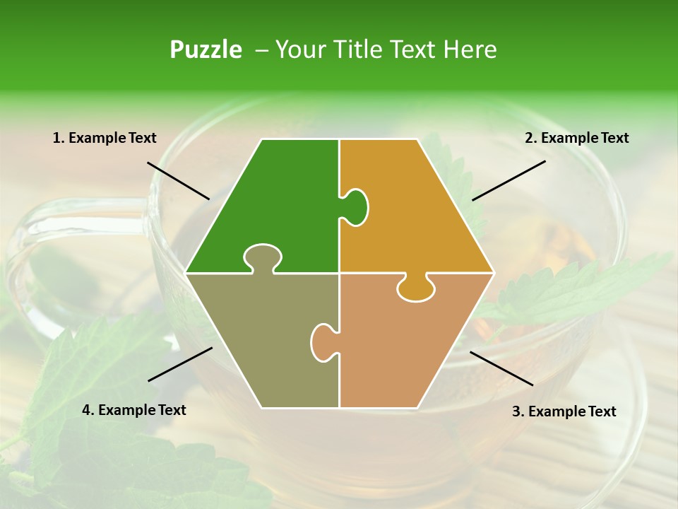 Tassen Heilend Entschlackung PowerPoint Template