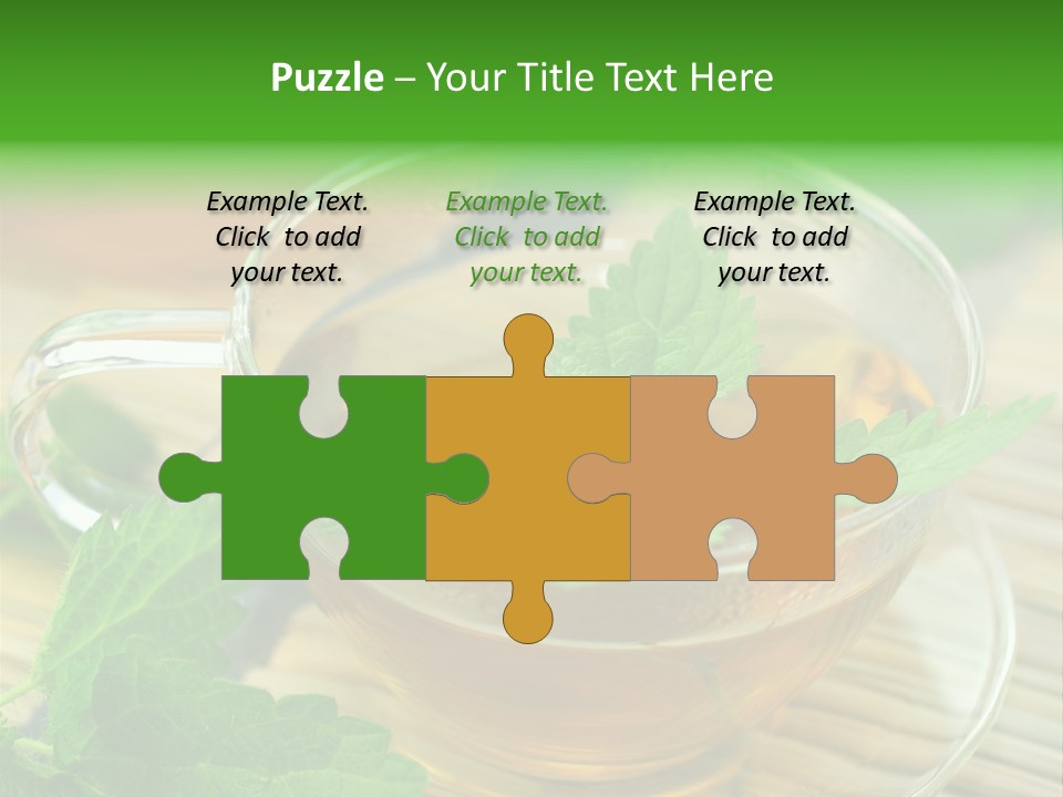 Tassen Heilend Entschlackung PowerPoint Template