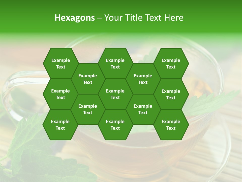 Tassen Heilend Entschlackung PowerPoint Template