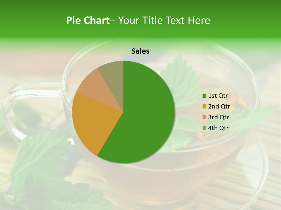 Tassen Heilend Entschlackung PowerPoint Template