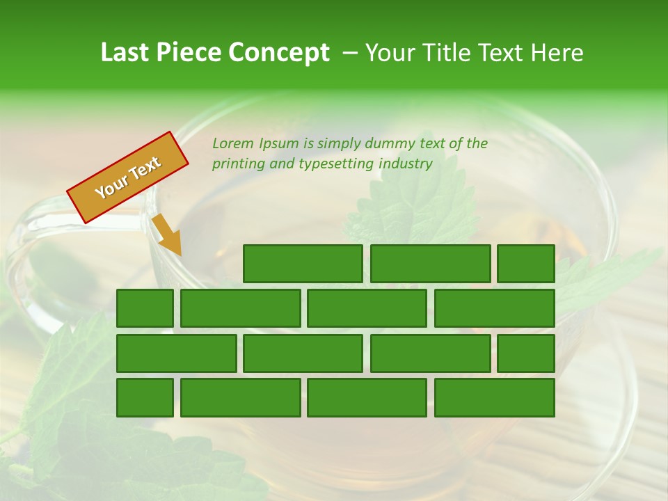 Tassen Heilend Entschlackung PowerPoint Template