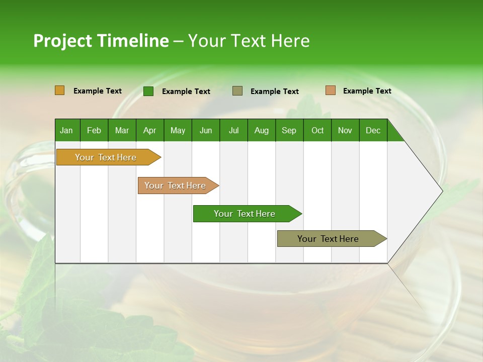Tassen Heilend Entschlackung PowerPoint Template