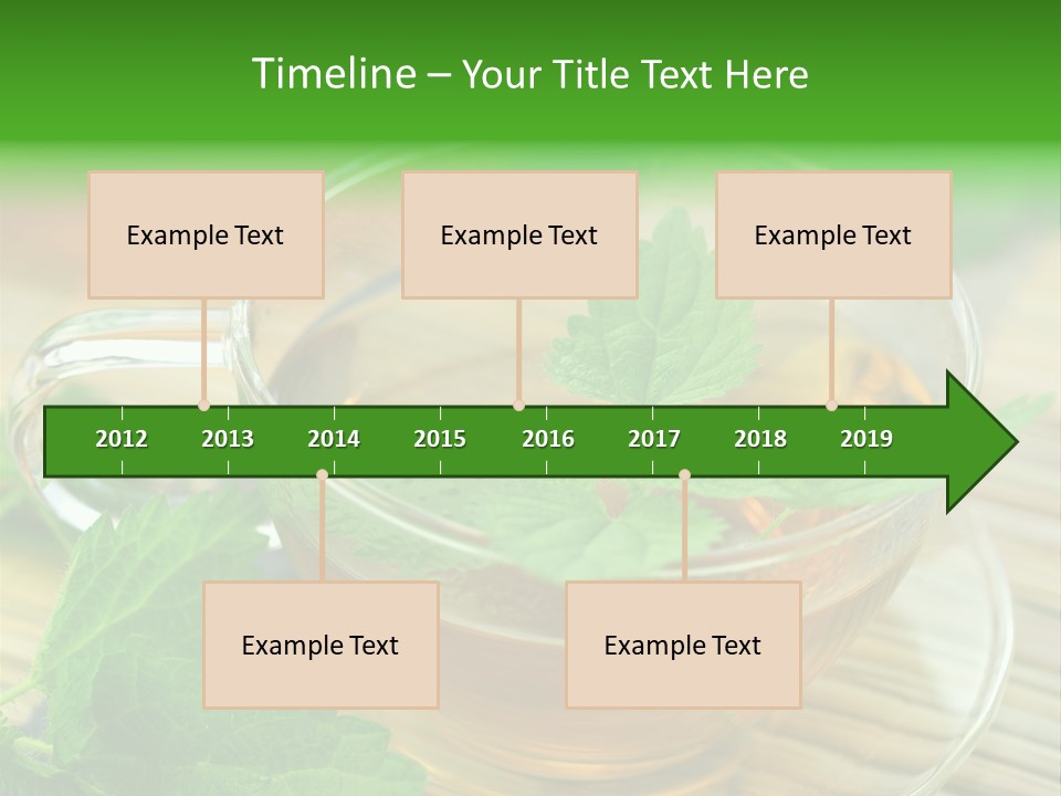 Tassen Heilend Entschlackung PowerPoint Template
