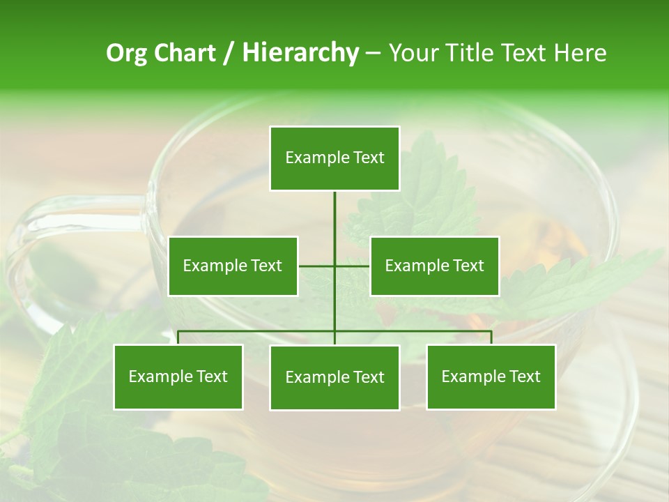 Tassen Heilend Entschlackung PowerPoint Template