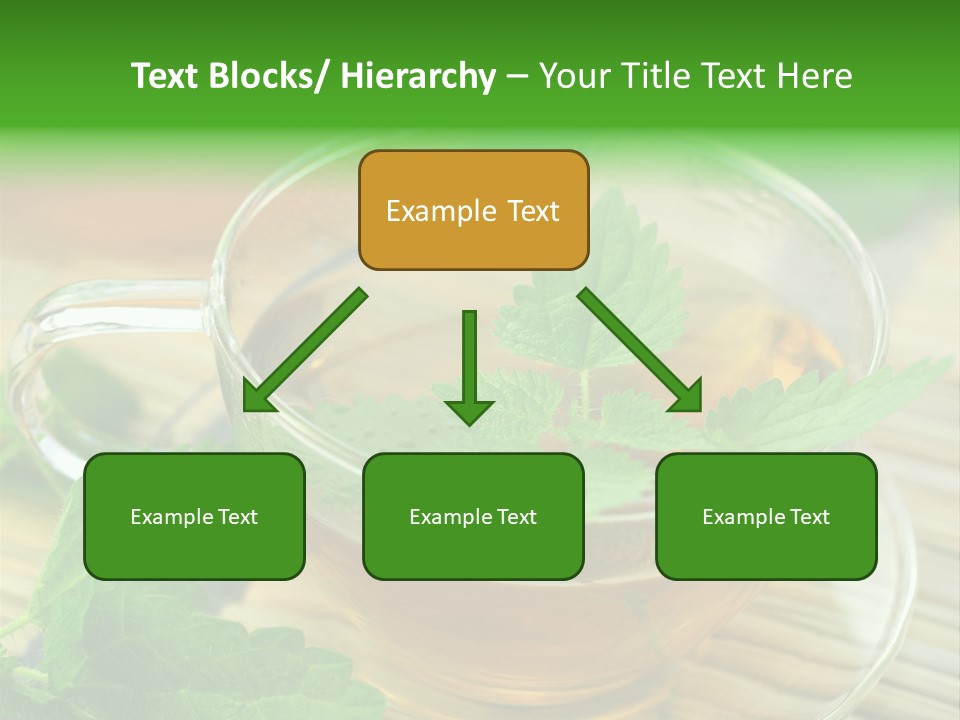 Tassen Heilend Entschlackung PowerPoint Template
