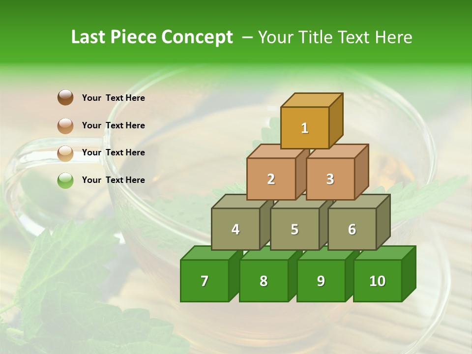 Tassen Heilend Entschlackung PowerPoint Template