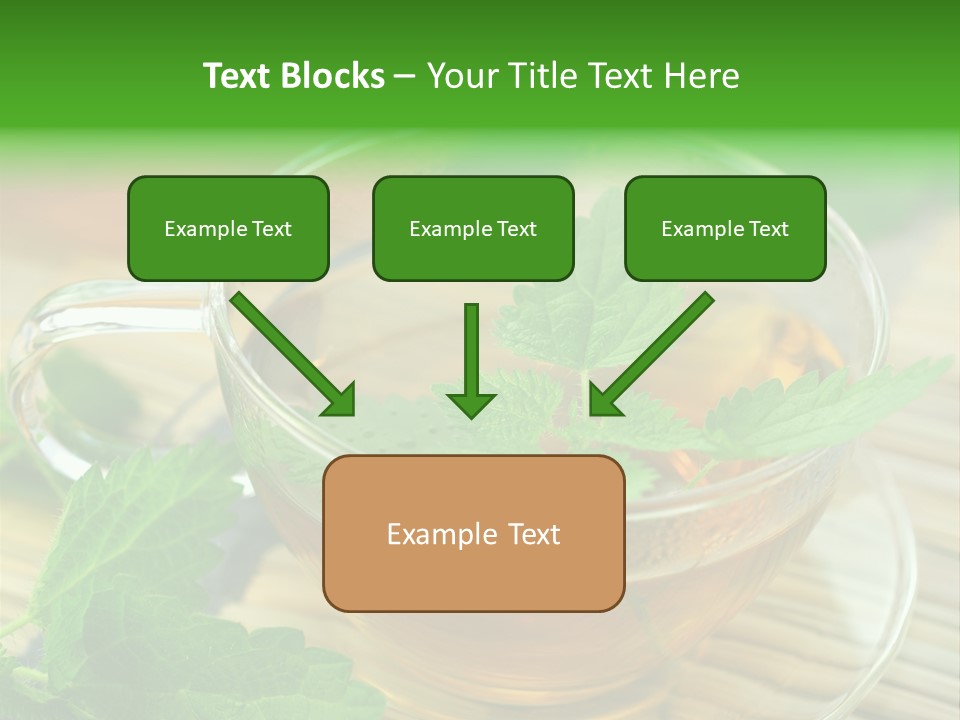 Tassen Heilend Entschlackung PowerPoint Template