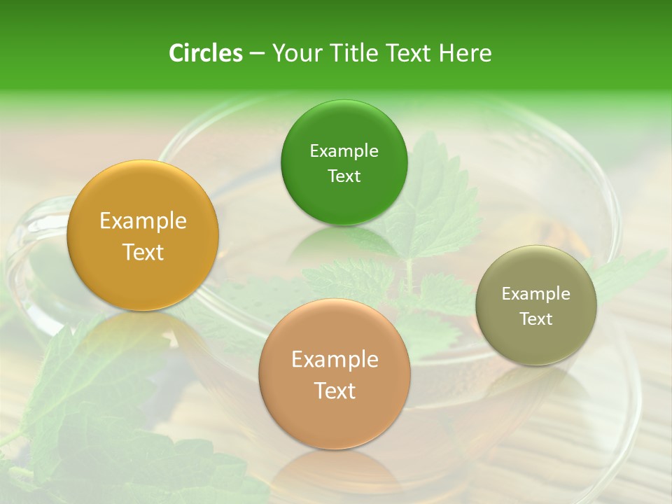 Tassen Heilend Entschlackung PowerPoint Template