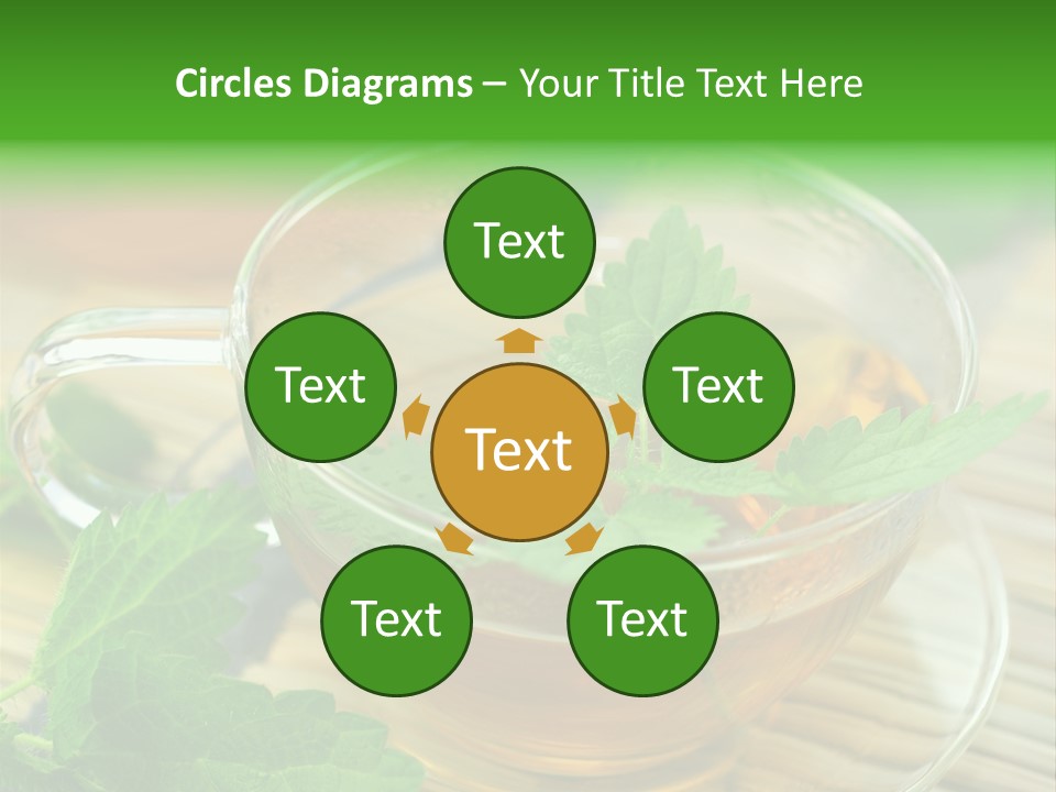 Tassen Heilend Entschlackung PowerPoint Template