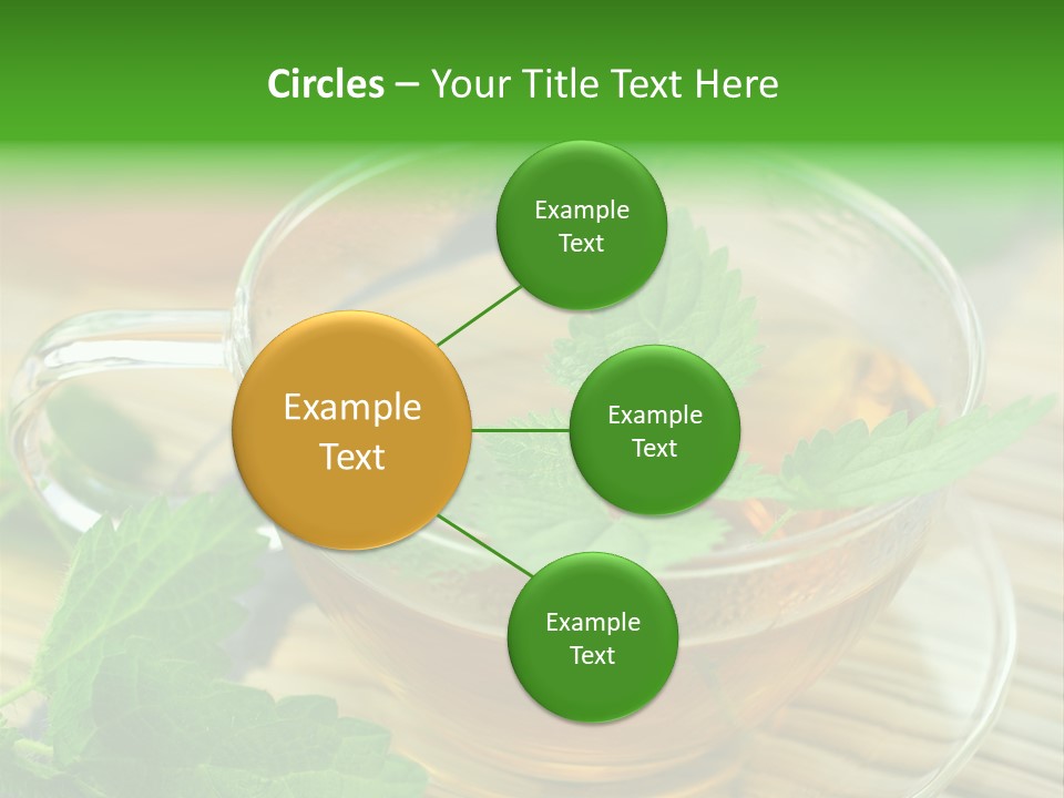 Tassen Heilend Entschlackung PowerPoint Template