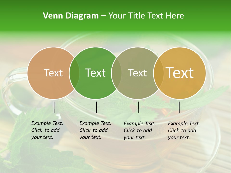 Tassen Heilend Entschlackung PowerPoint Template