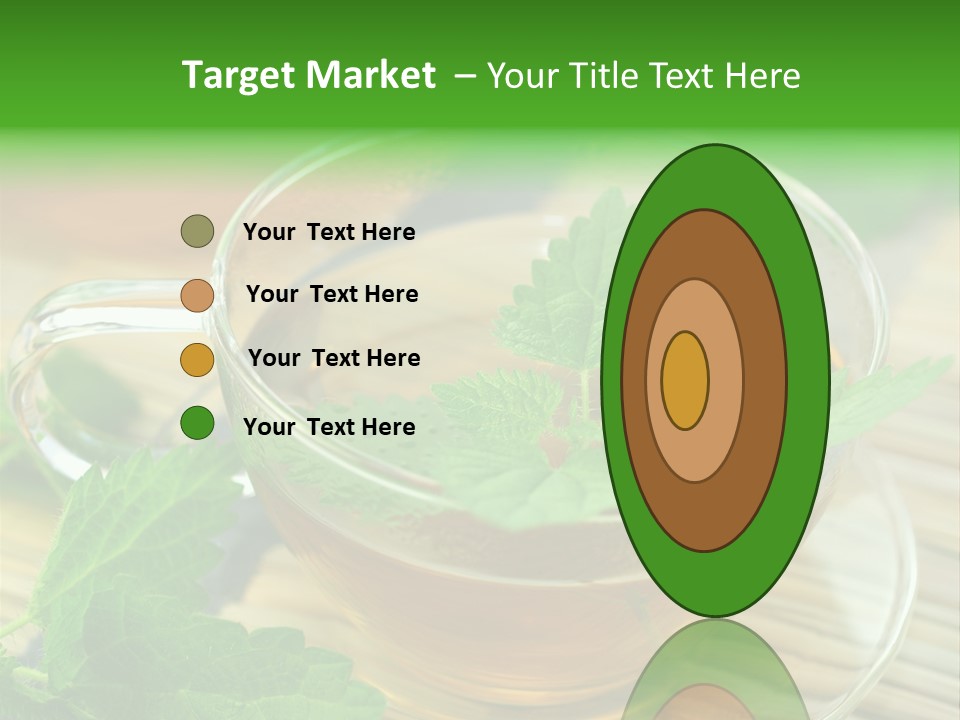 Tassen Heilend Entschlackung PowerPoint Template