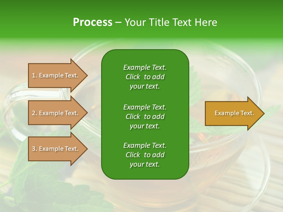 Tassen Heilend Entschlackung PowerPoint Template