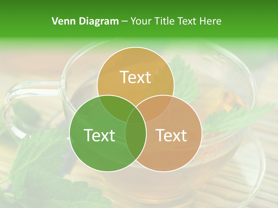 Tassen Heilend Entschlackung PowerPoint Template