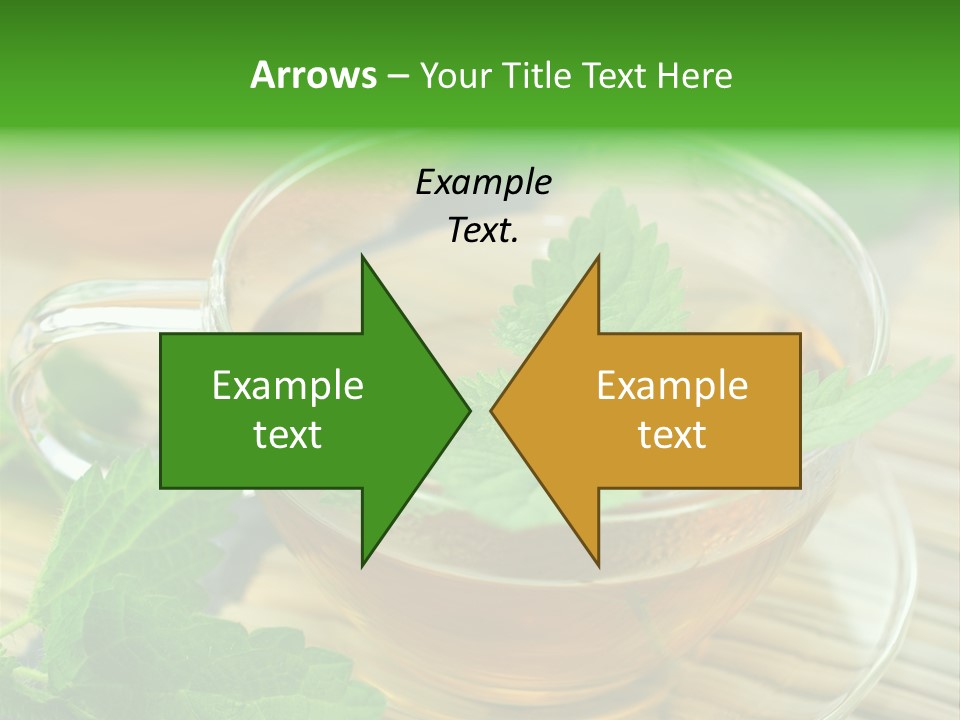 Tassen Heilend Entschlackung PowerPoint Template