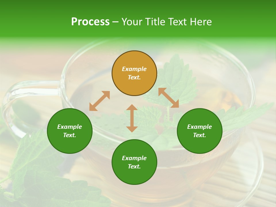 Tassen Heilend Entschlackung PowerPoint Template